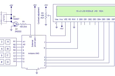 BẢO MẬT BẰNG MÃ ARDUINO HIỂN THỊ LCD VÀ MẬT KHẨU DO NGƯỜI DÙNG CÀI ĐẶT